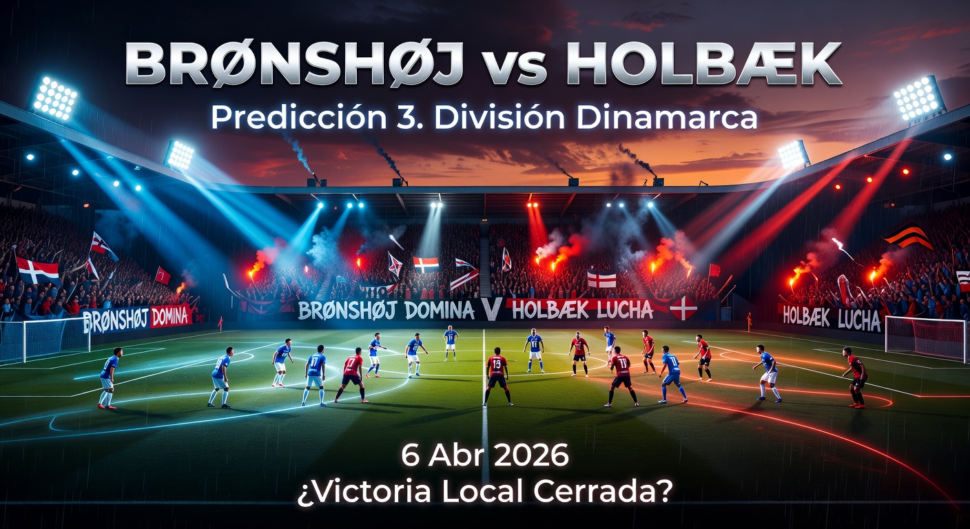 Brønshøj vs Holbæk B&I Pronóstico / Prediction