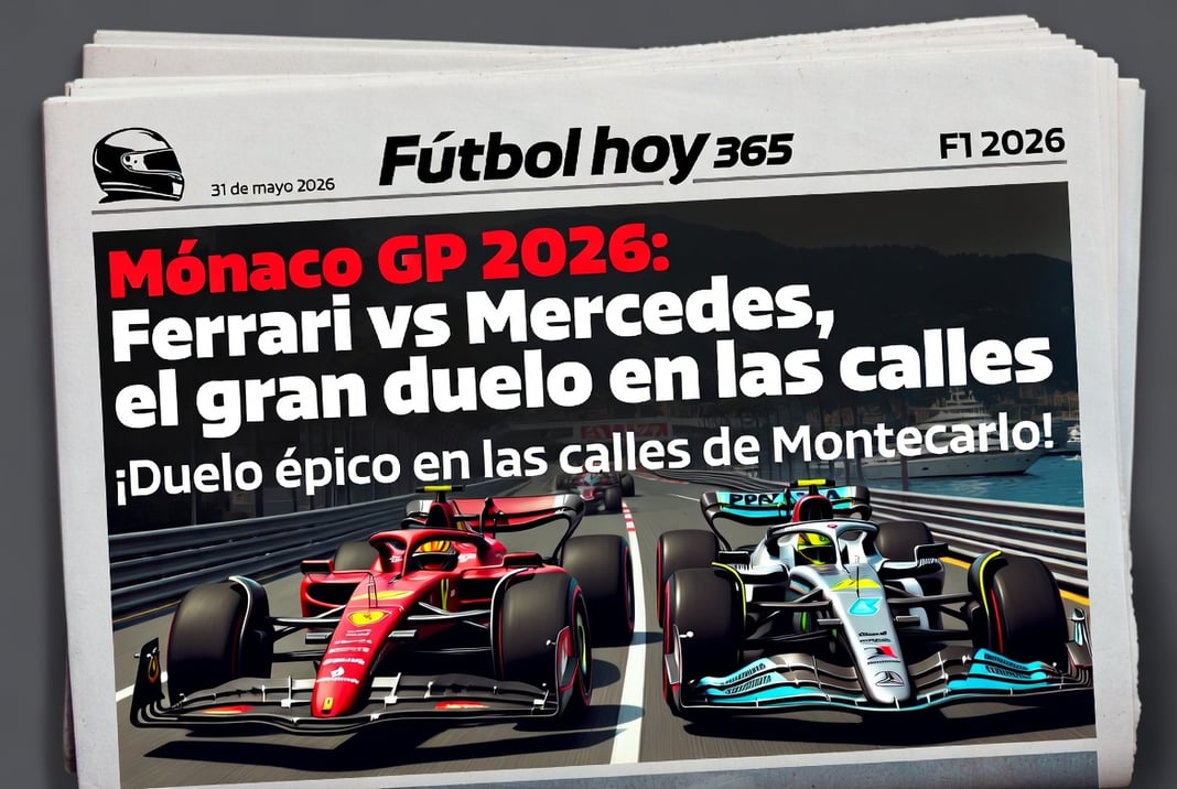 Mónaco GP 2026 Ferrari vs Mercedes, el gran duelo en las calles