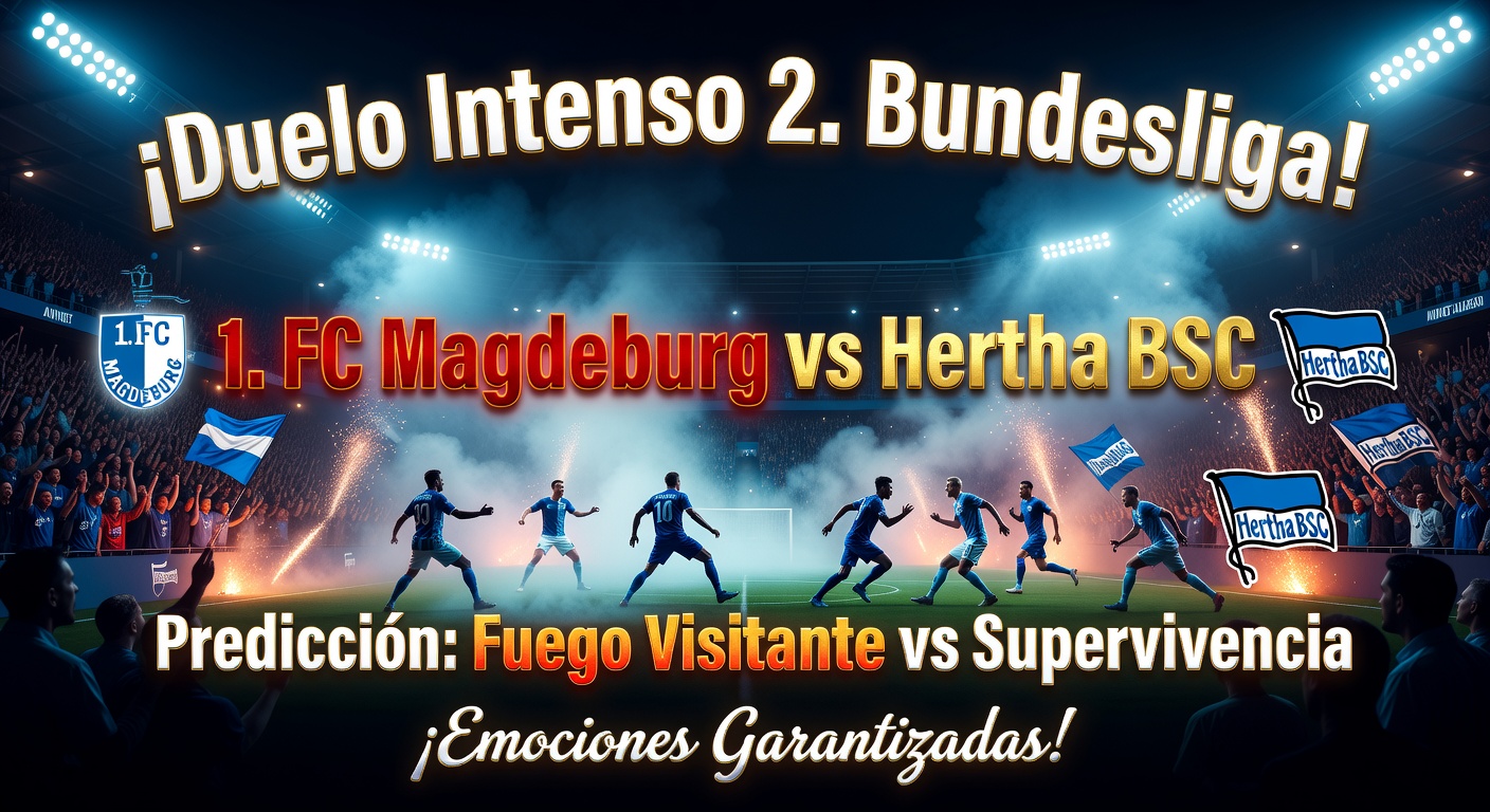 1. FC Magdeburg vs Hertha BSC Pronóstico / Prediction