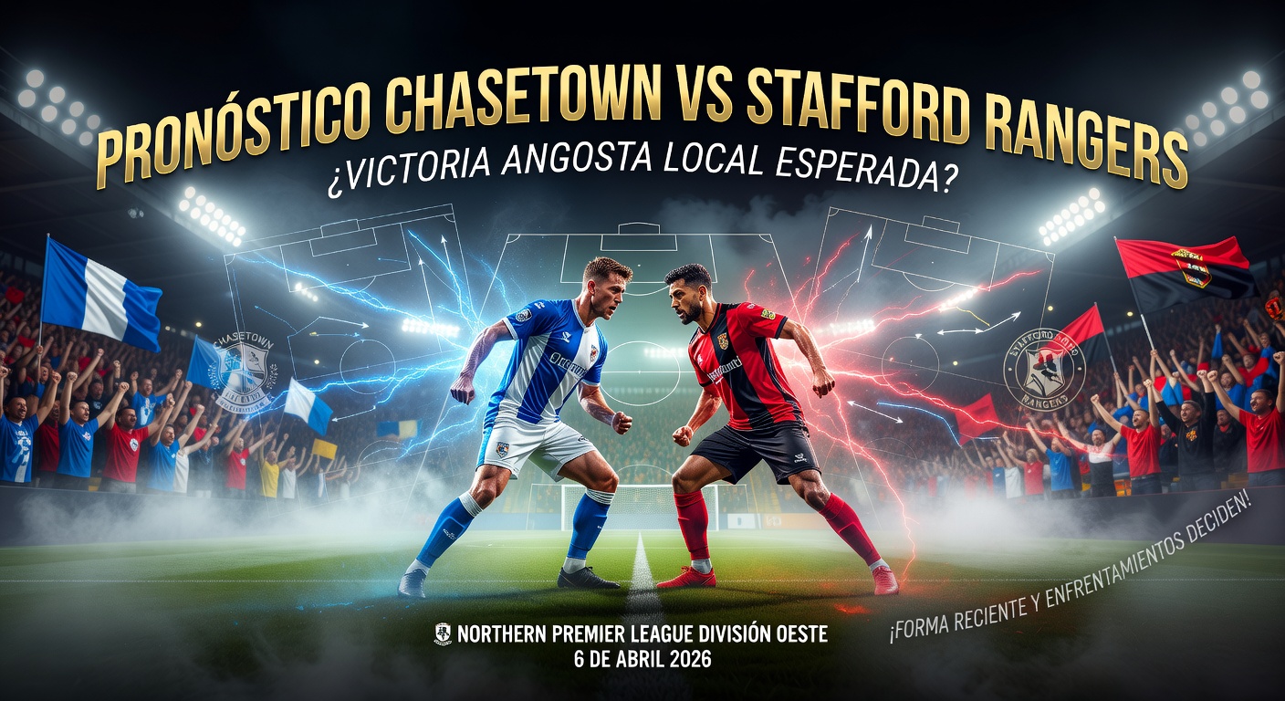 Chasetown vs Stafford Rangers Pronóstico / Prediction