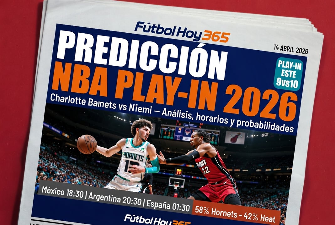 Predicción NBA Play-In 2026 Charlotte Hornets vs Miami Heat – Análisis, horarios y probabilidades