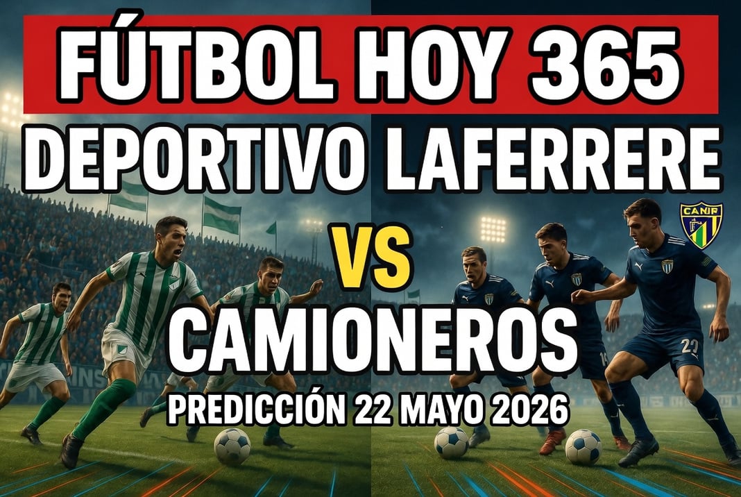 Deportivo Laferrere vs Camioneros Predicción 22 Mayo 2026