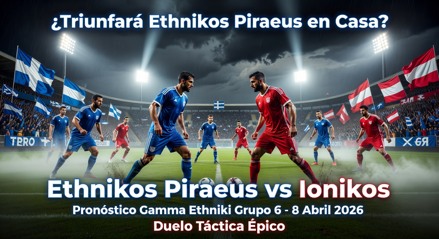 Ethnikos Piraeus vs Ionikos Pronóstico / Prediction