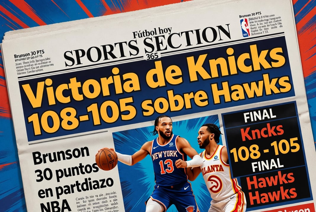 Victoria de Knicks 108-105 sobre Hawks Brunson con 30 puntos en partidazo NBA