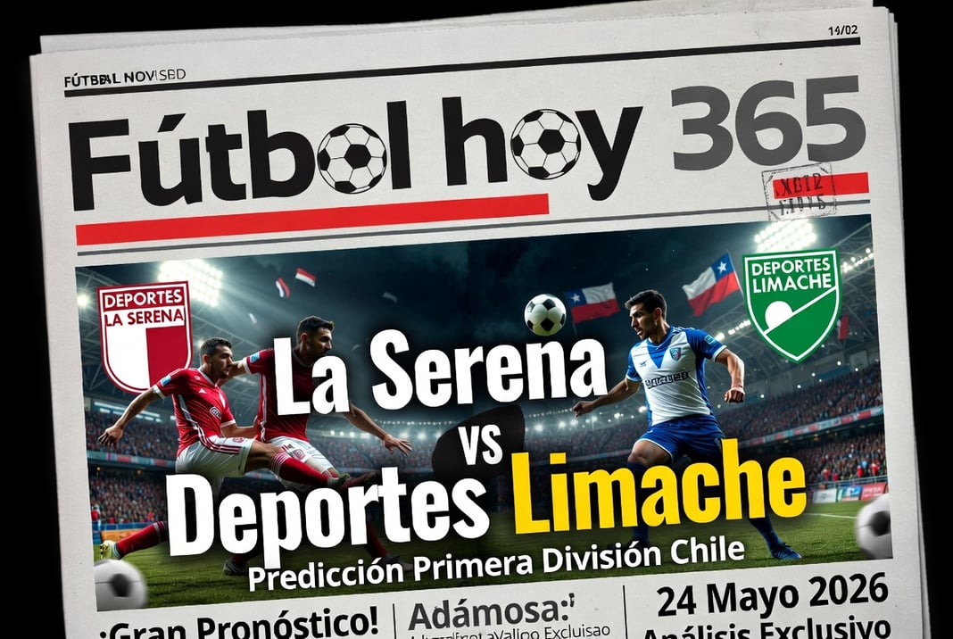 La Serena vs Deportes Limache 24 Mayo 2026 Prediccion Primera Division Chile