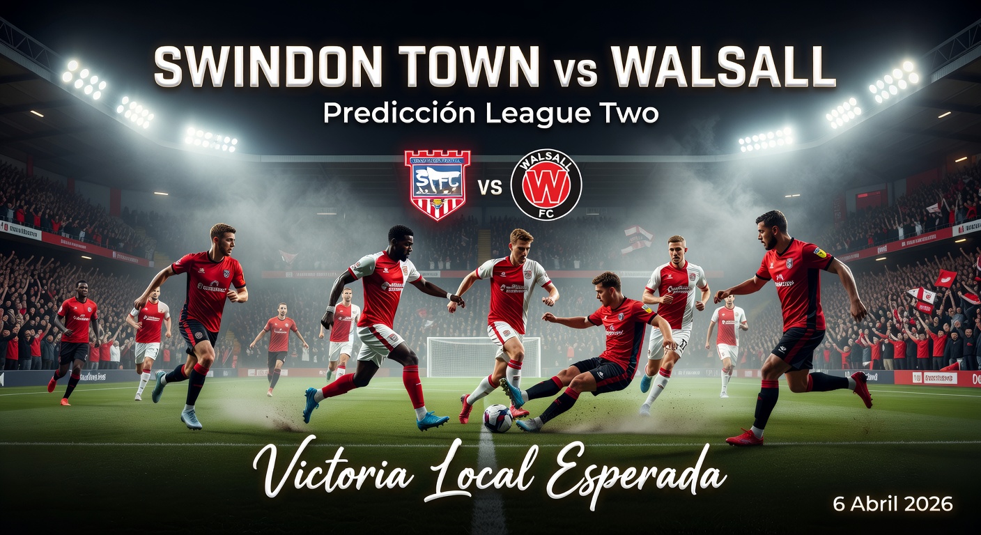 Swindon Town vs Walsall Pronóstico / Prediction