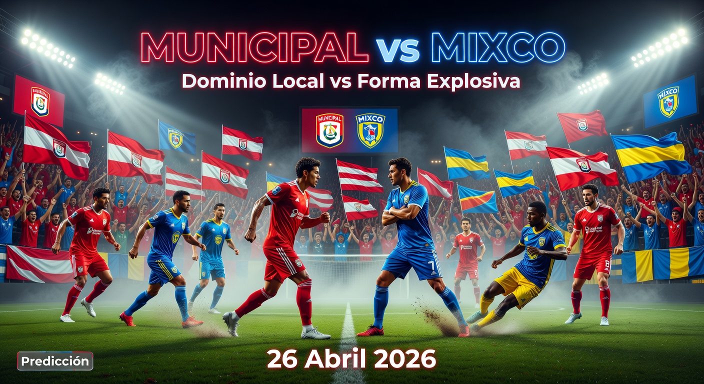Municipal vs Mixco Pronóstico / Prediction
