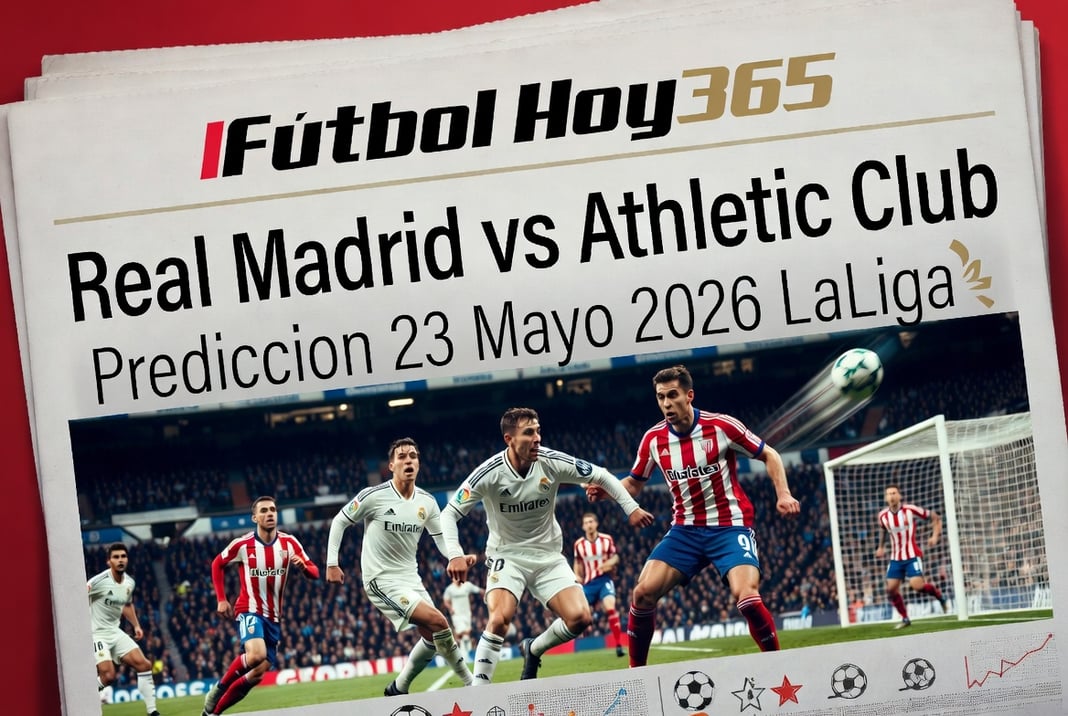 Real Madrid vs Athletic Club Prediccion 23 Mayo 2026 LaLiga