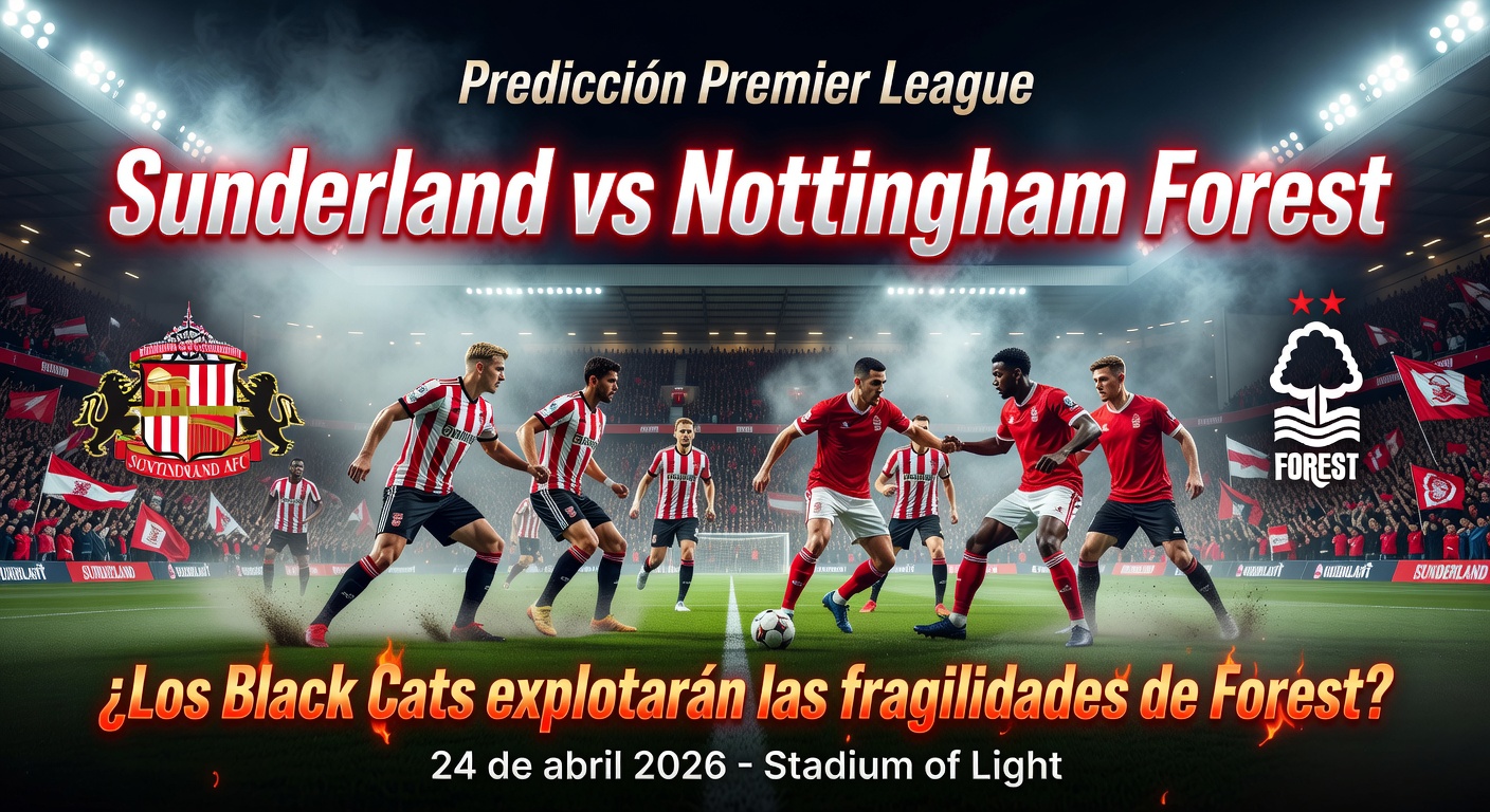 Sunderland vs Nottingham Forest Pronóstico / Prediction