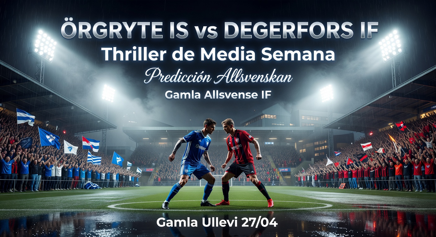 Orgryte IS vs Degerfors IF Pronóstico / Prediction
