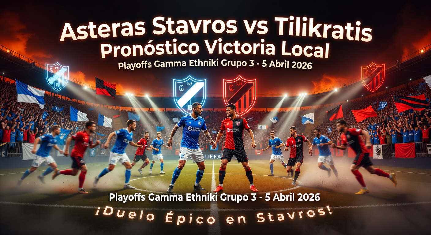 Asteras Stavros vs Tilikratis Pronóstico / Prediction