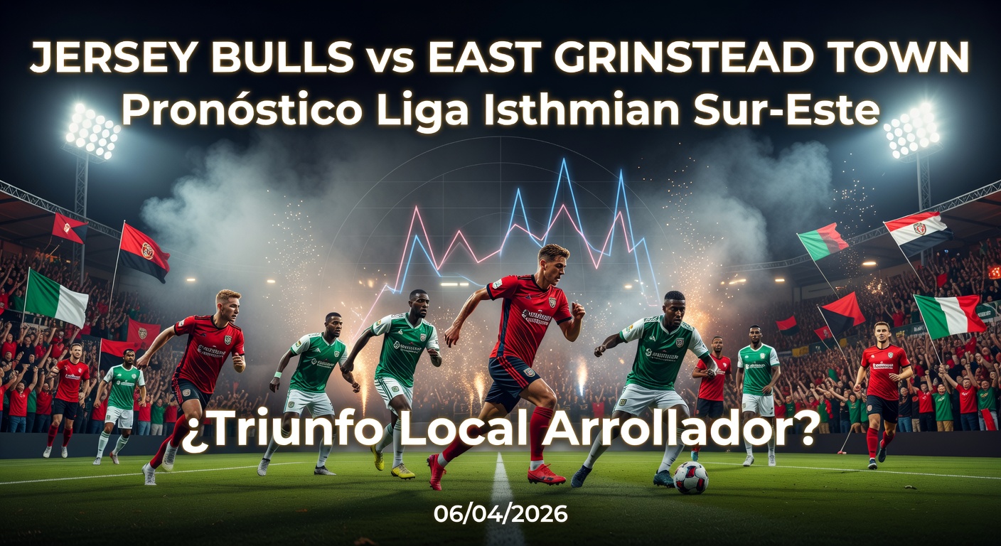 Jersey Bulls vs East Grinstead Town Pronóstico / Prediction