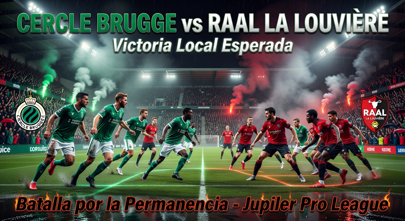 Cercle Brugge vs RAAL La Louvière Pronóstico / Prediction