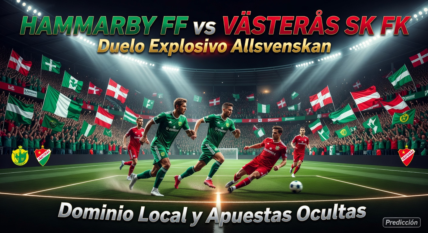 Hammarby FF vs Vasteras SK FK Pronóstico / Prediction