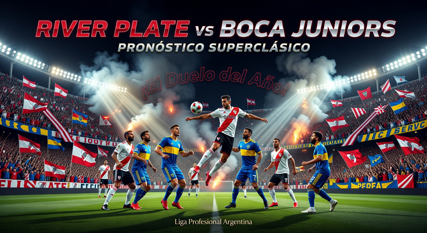 River Plate vs Boca Juniors Pronóstico / Prediction