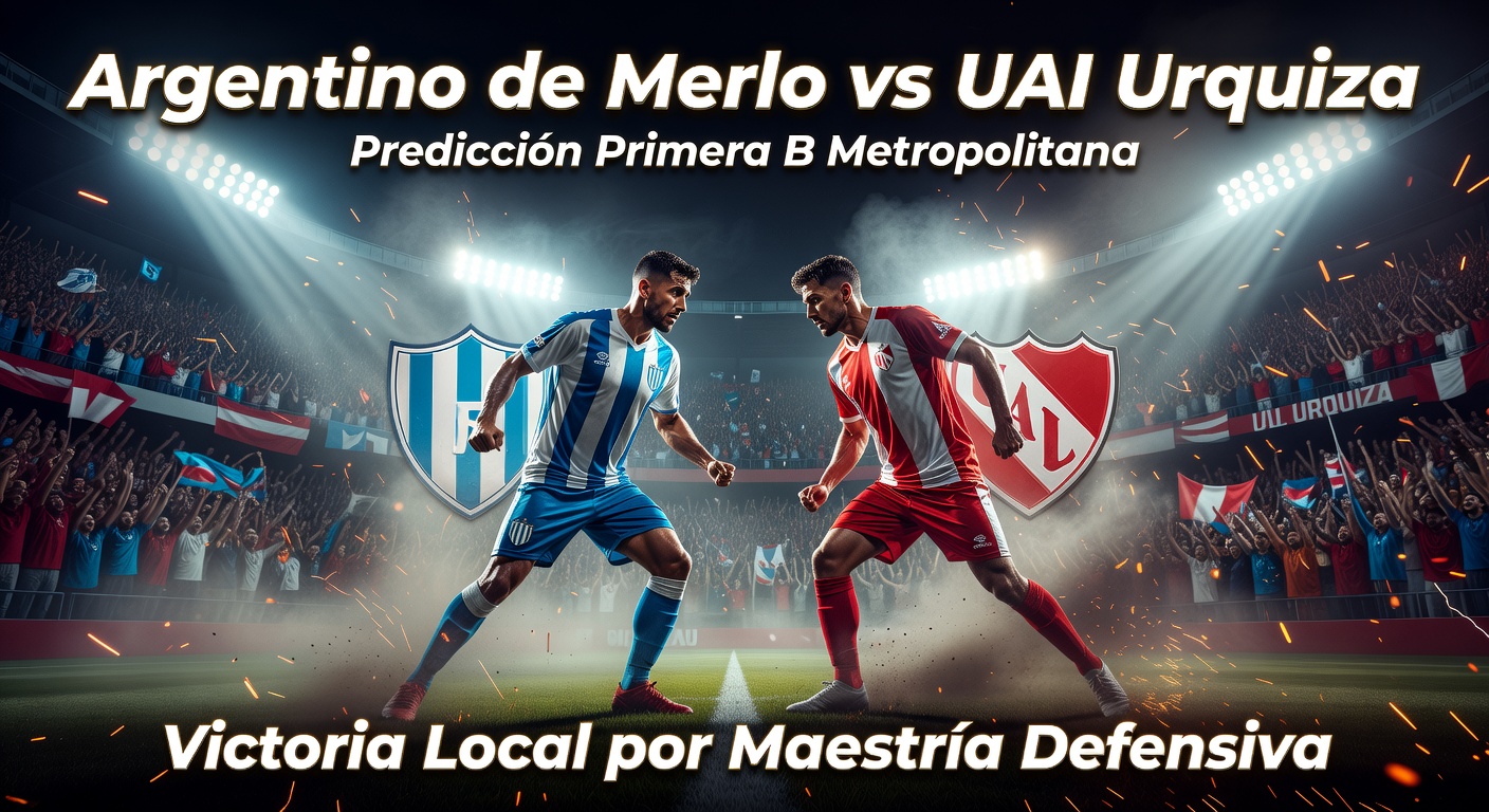 Argentino de Merlo vs UAI Urquiza Pronóstico / Prediction