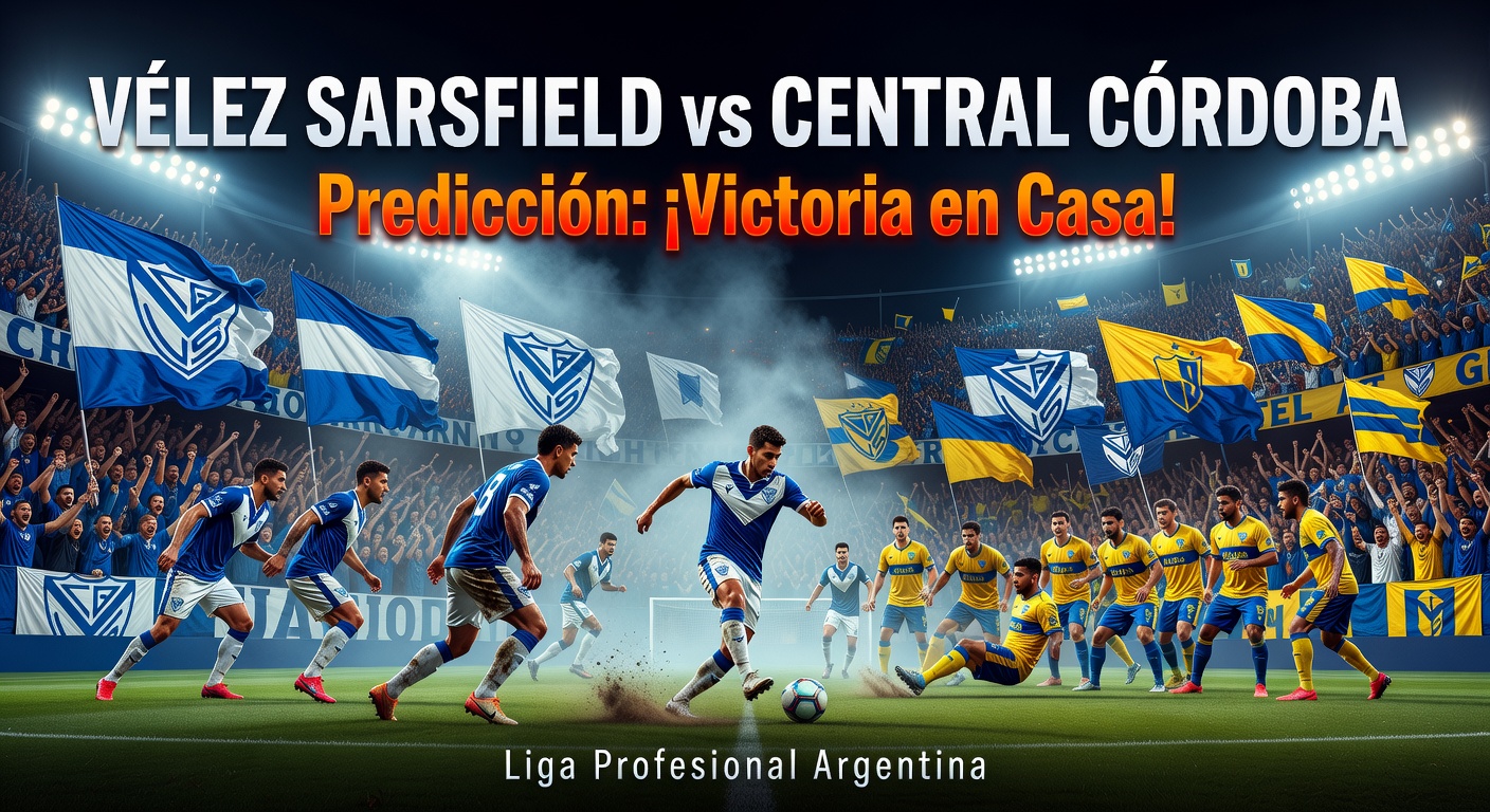 Velez Sarsfield vs Central Cordoba de Santiago Pronóstico / Prediction