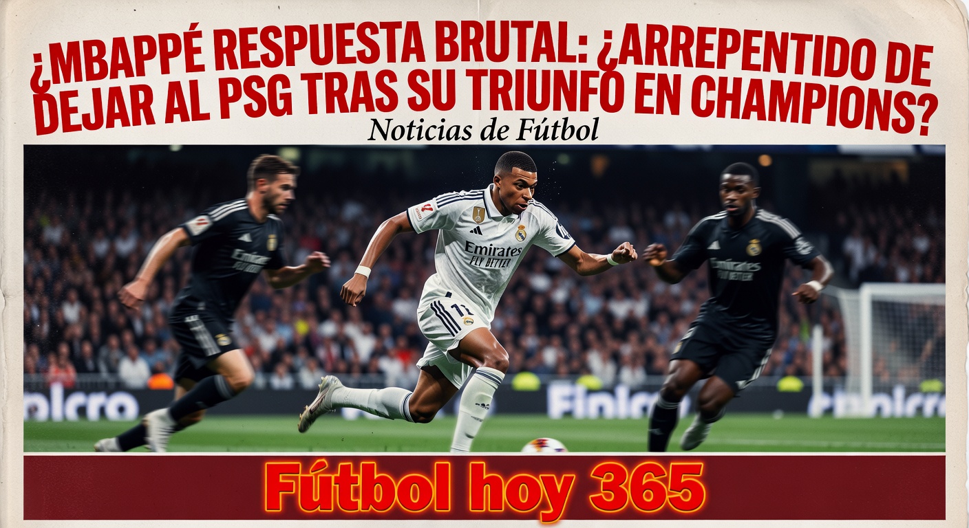 Mbappé Responds to PSG Champions League Triumph