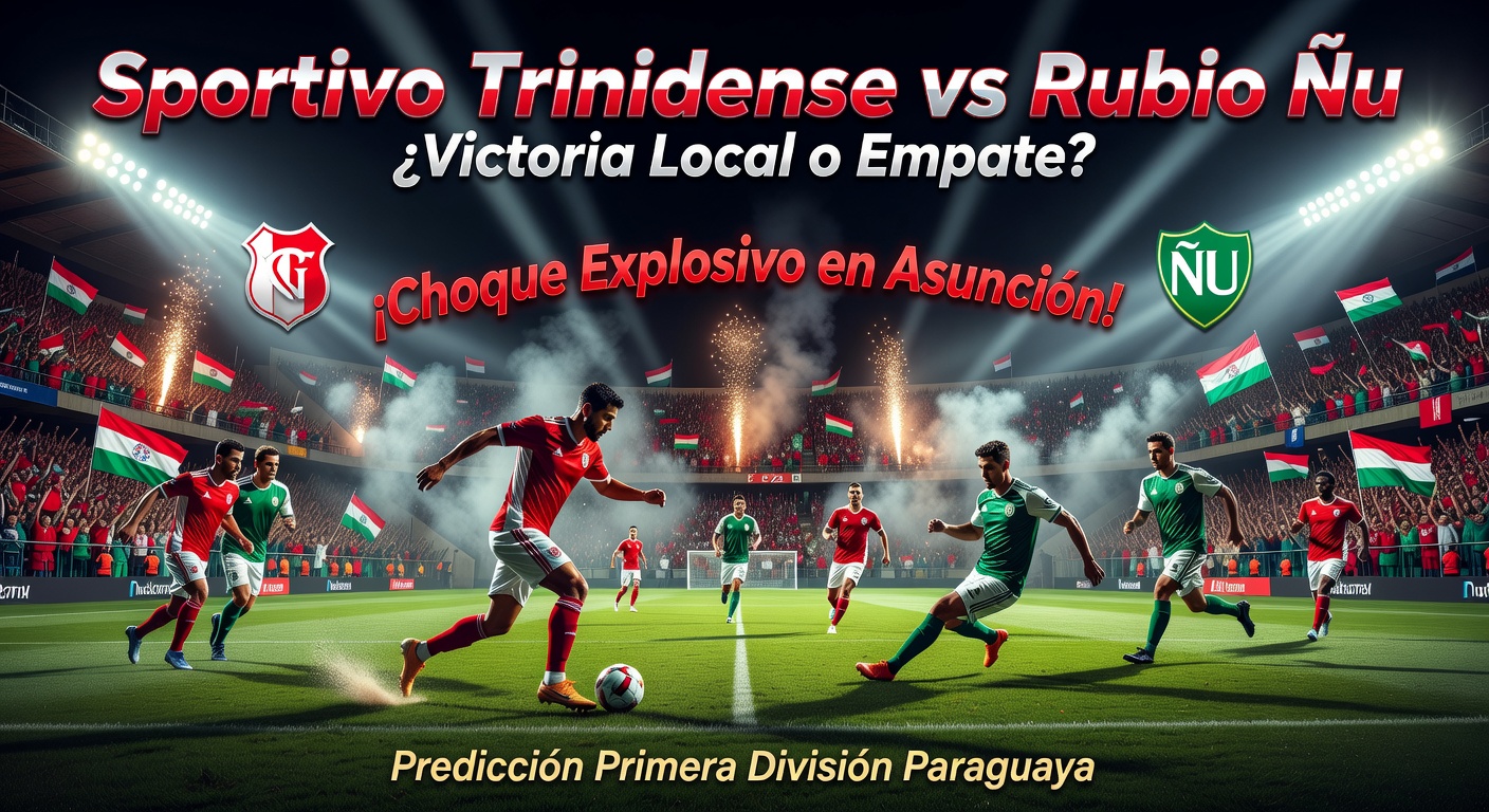 Sportivo Trinidense vs Rubio NU Pronóstico / Prediction