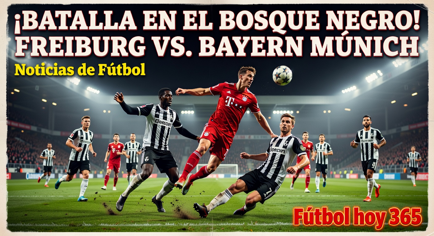 Freiburg vs Bayern Munich in Bundesliga