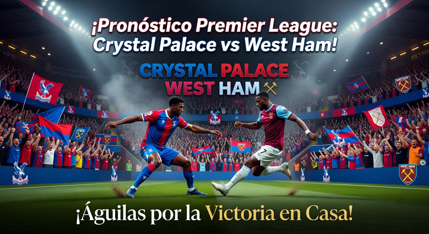 Crystal Palace vs West Ham Pronóstico / Prediction