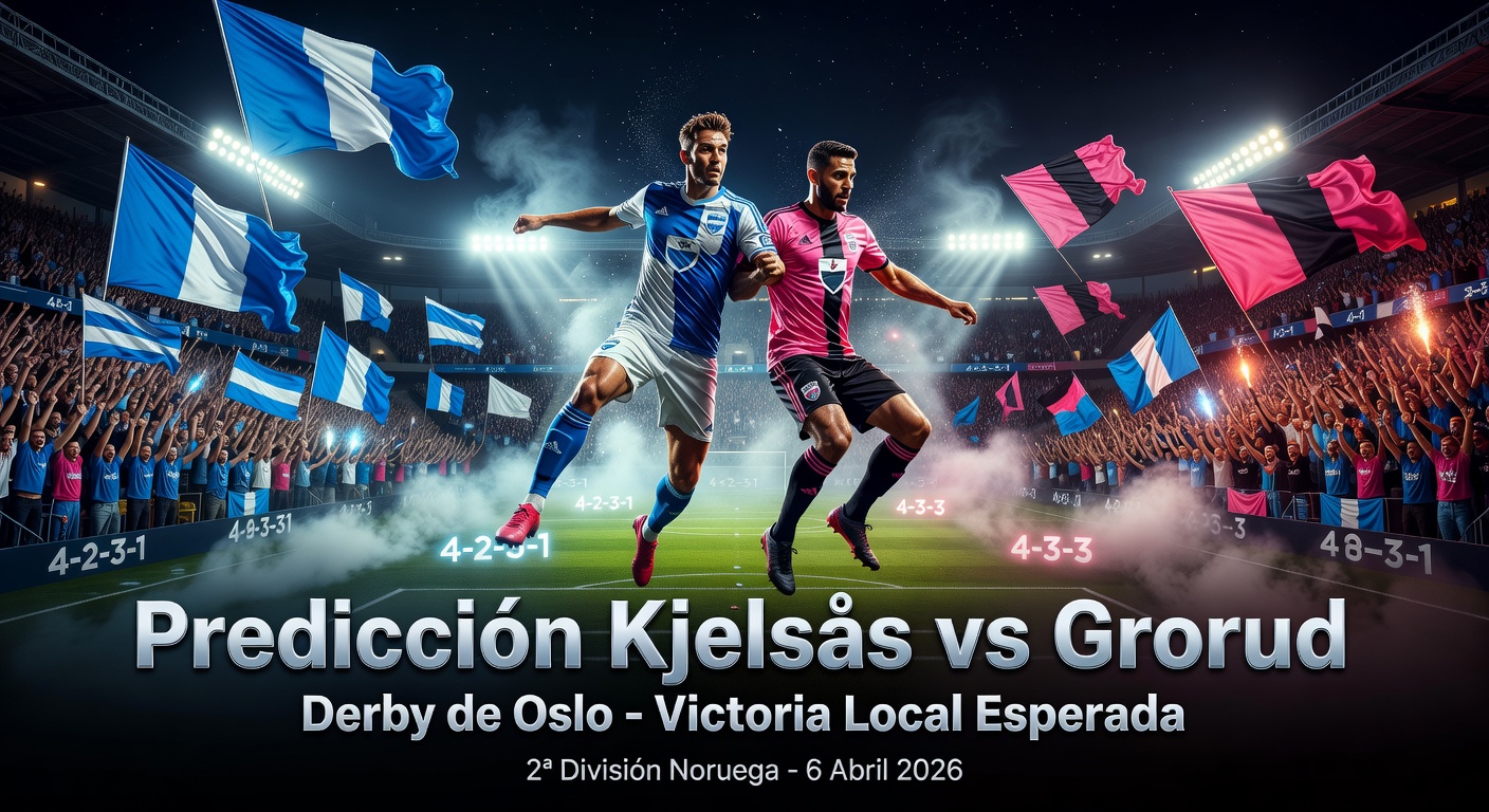 Kjelsås vs Grorud Pronóstico / Prediction