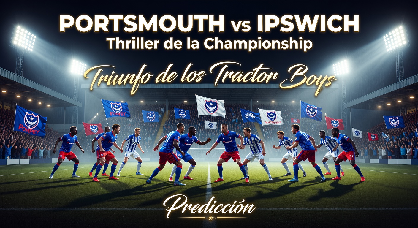 Portsmouth vs Ipswich Pronóstico / Prediction