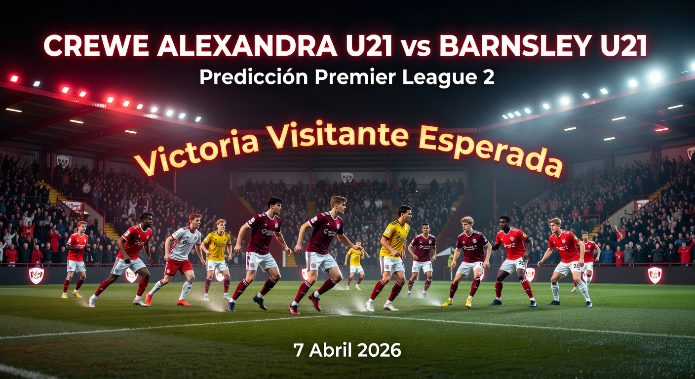 Crewe Alexandra U21 vs Barnsley U21 Pronóstico / Prediction
