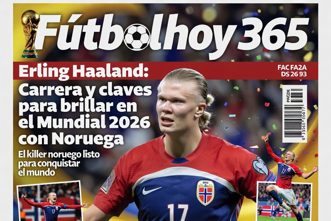 Erling Haaland Carrera y claves para brillar en el Mundial 2026 con Noruega