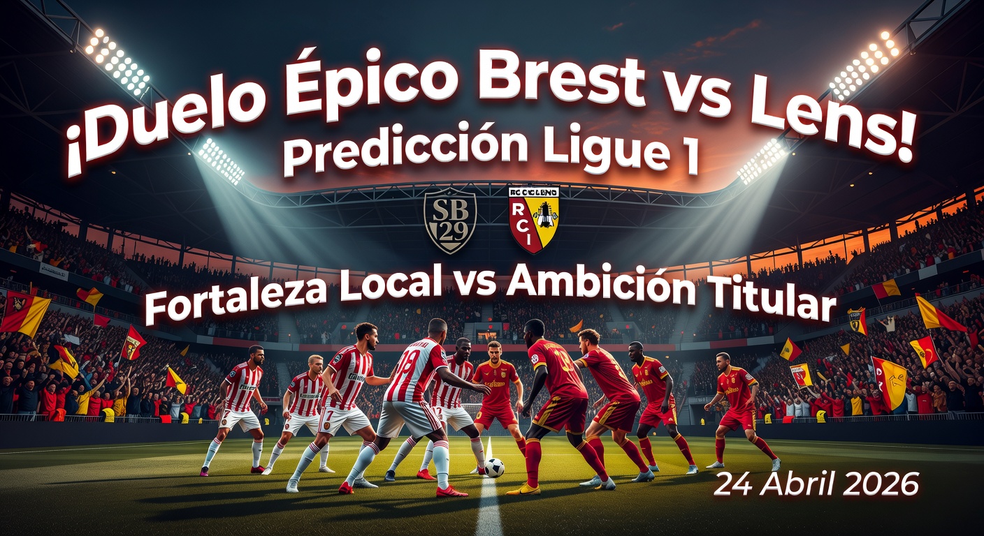 Stade Brestois 29 vs Lens Pronóstico / Prediction