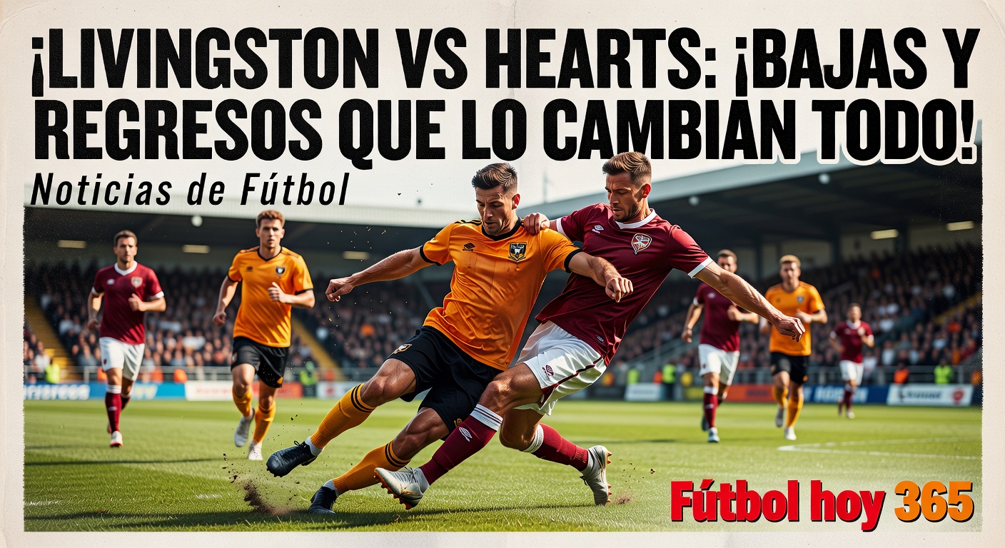 Scottish Premiership: Livingston vs Hearts (14:00)