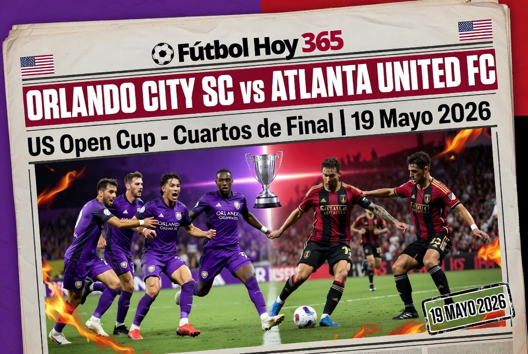 Orlando City SC vs Atlanta United FC US Open Cup 19 Mayo 2026