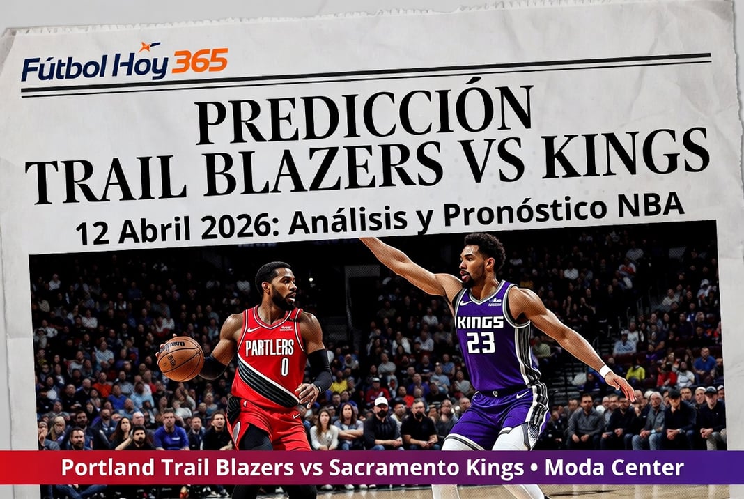 Predicción Trail Blazers vs Kings 12 Abril 2026 Análisis y Pronóstico NBA