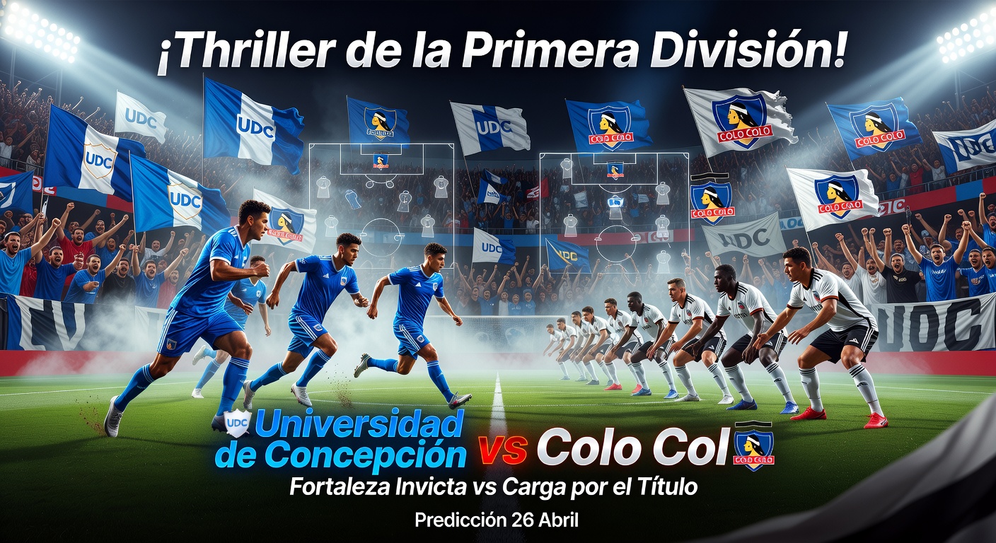 Universidad de Concepcion vs Colo Colo Pronóstico / Prediction