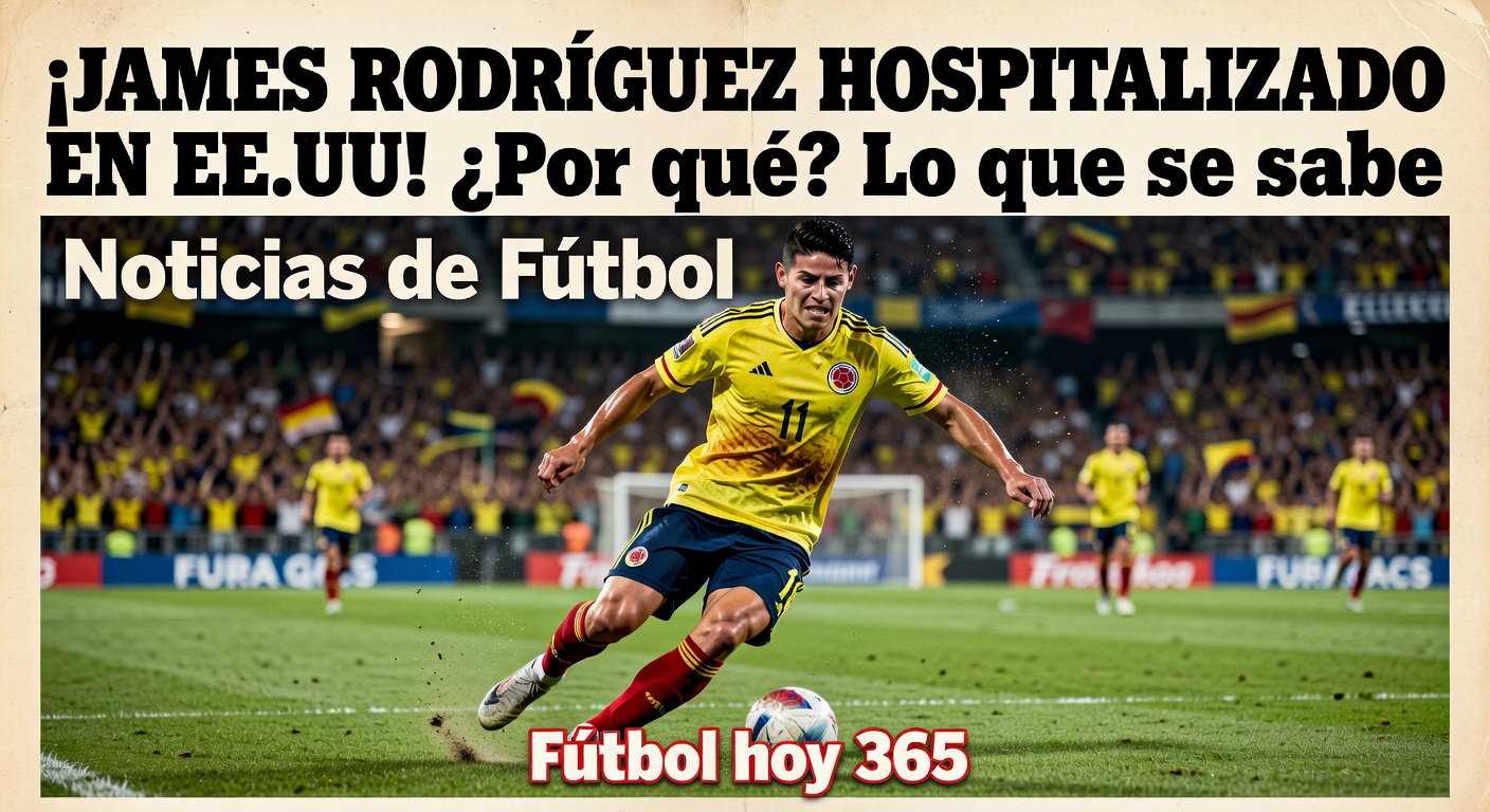 James Rodríguez hospitalized in US, shows recovery signs (Marca, 12 hours ago)