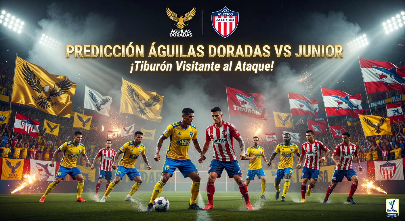 Águilas Doradas vs Junior Pronóstico / Prediction