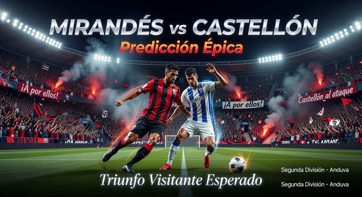 Mirandes vs Castellón Pronóstico / Prediction
