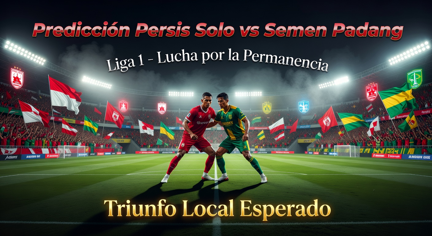 Persis Solo vs Semen Padang Pronóstico / Prediction