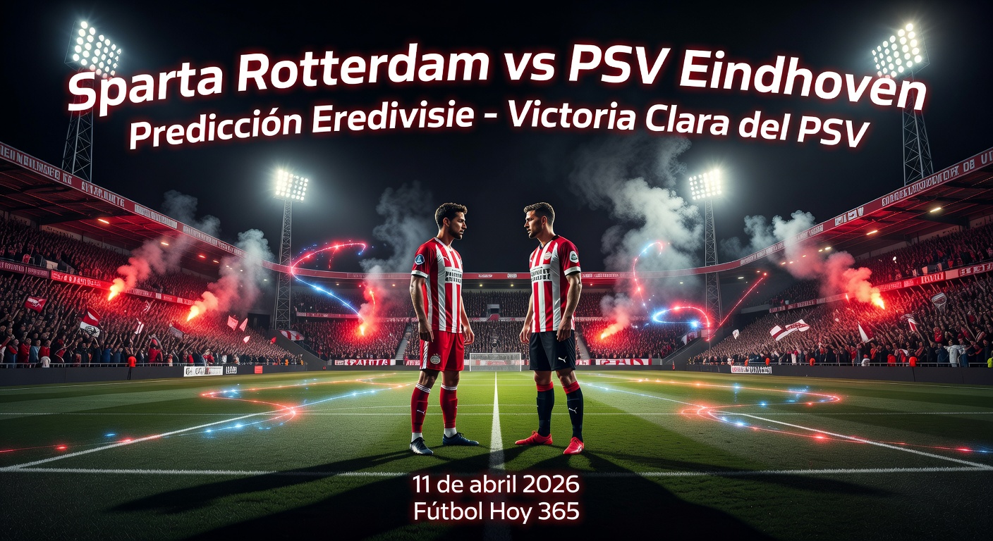 Sparta Rotterdam vs PSV Eindhoven Pronóstico / Prediction