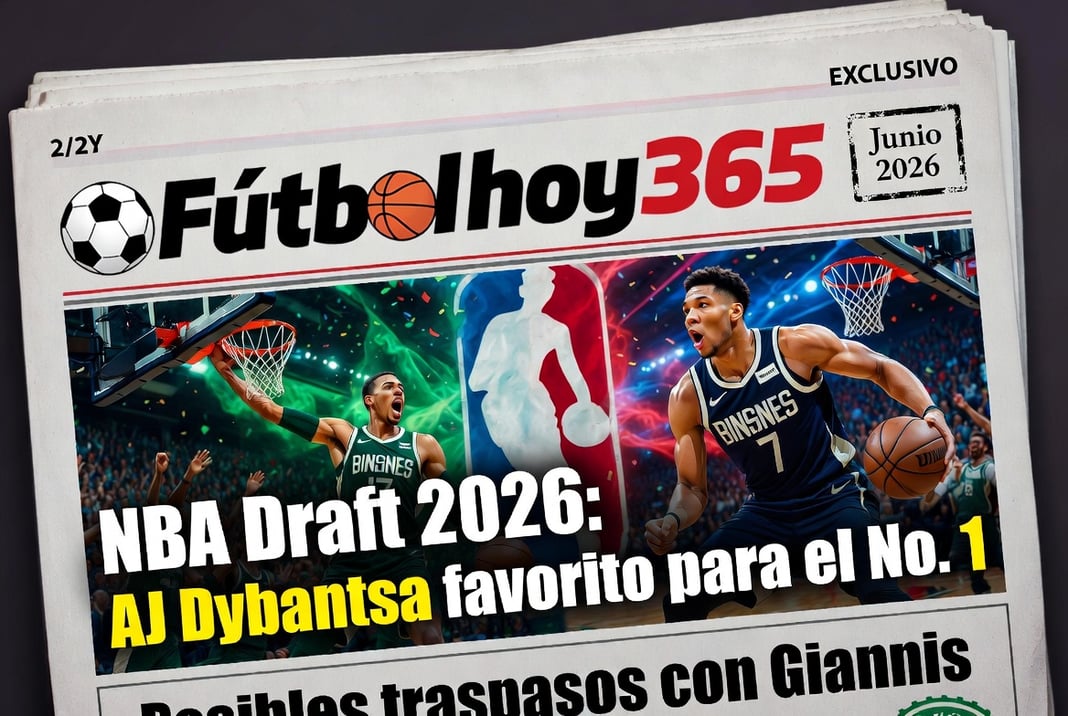 NBA Draft 2026 AJ Dybantsa favorito para el No. 1 y posibles traspasos con Giannis