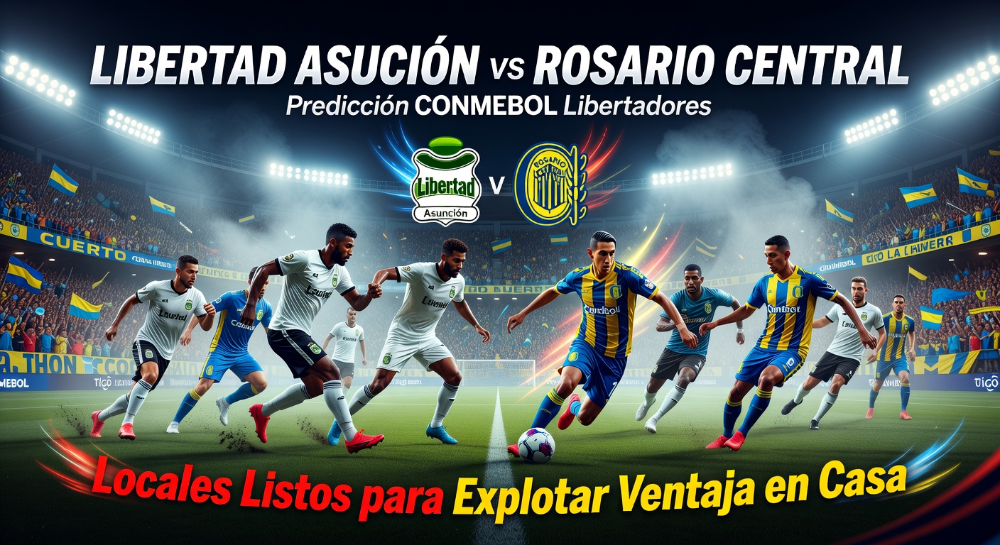 Libertad Asuncion vs Rosario Central Pronóstico / Prediction