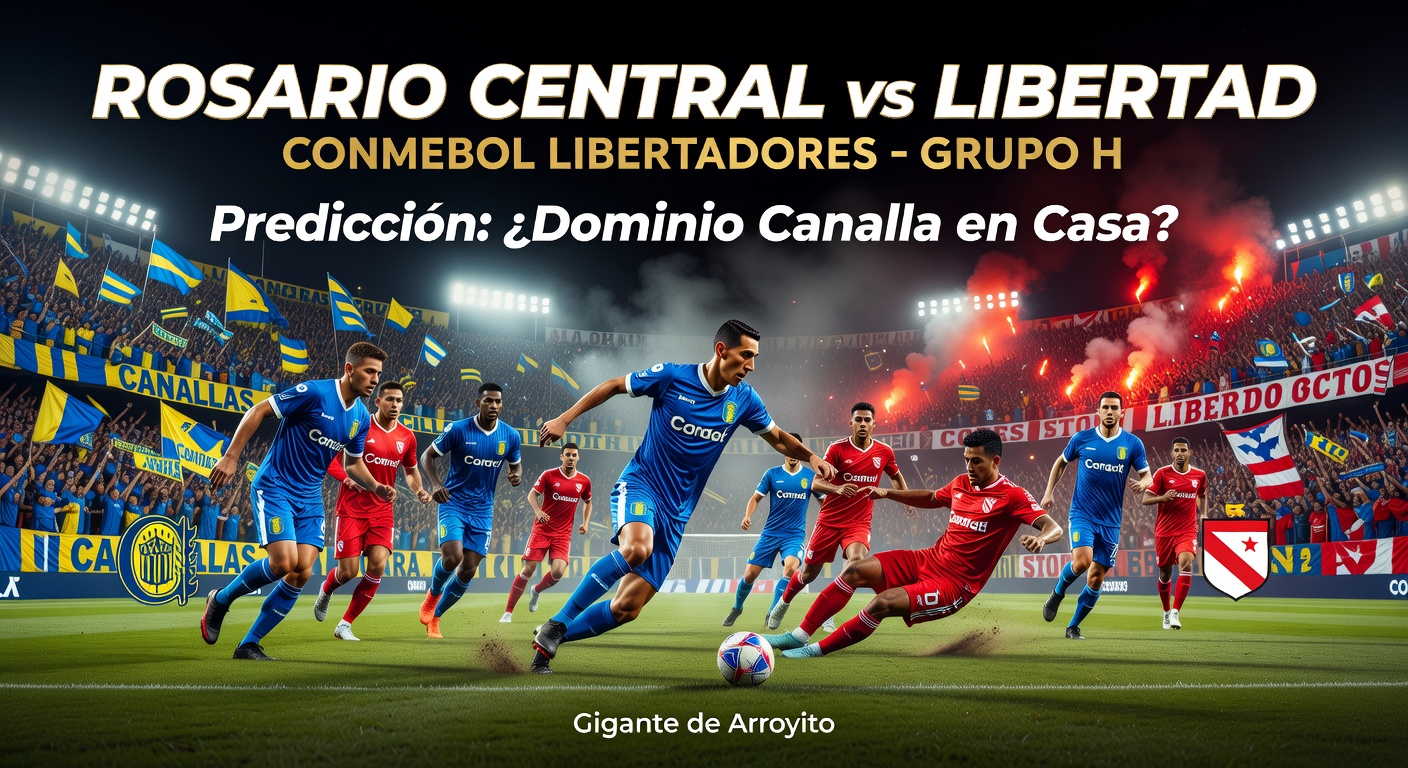 Rosario Central vs Libertad Asuncion Pronóstico / Prediction