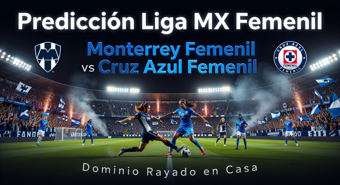 Monterrey W vs Cruz Azul W Pronóstico / Prediction
