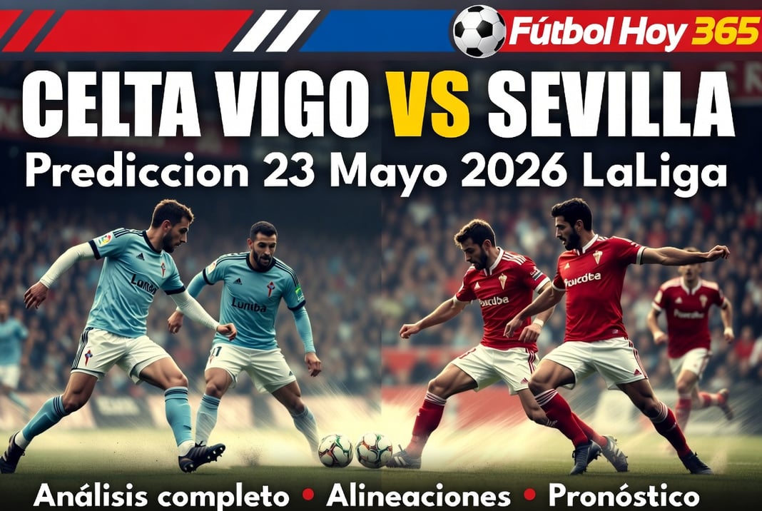 Celta Vigo vs Sevilla Prediccion 23 Mayo 2026 LaLiga