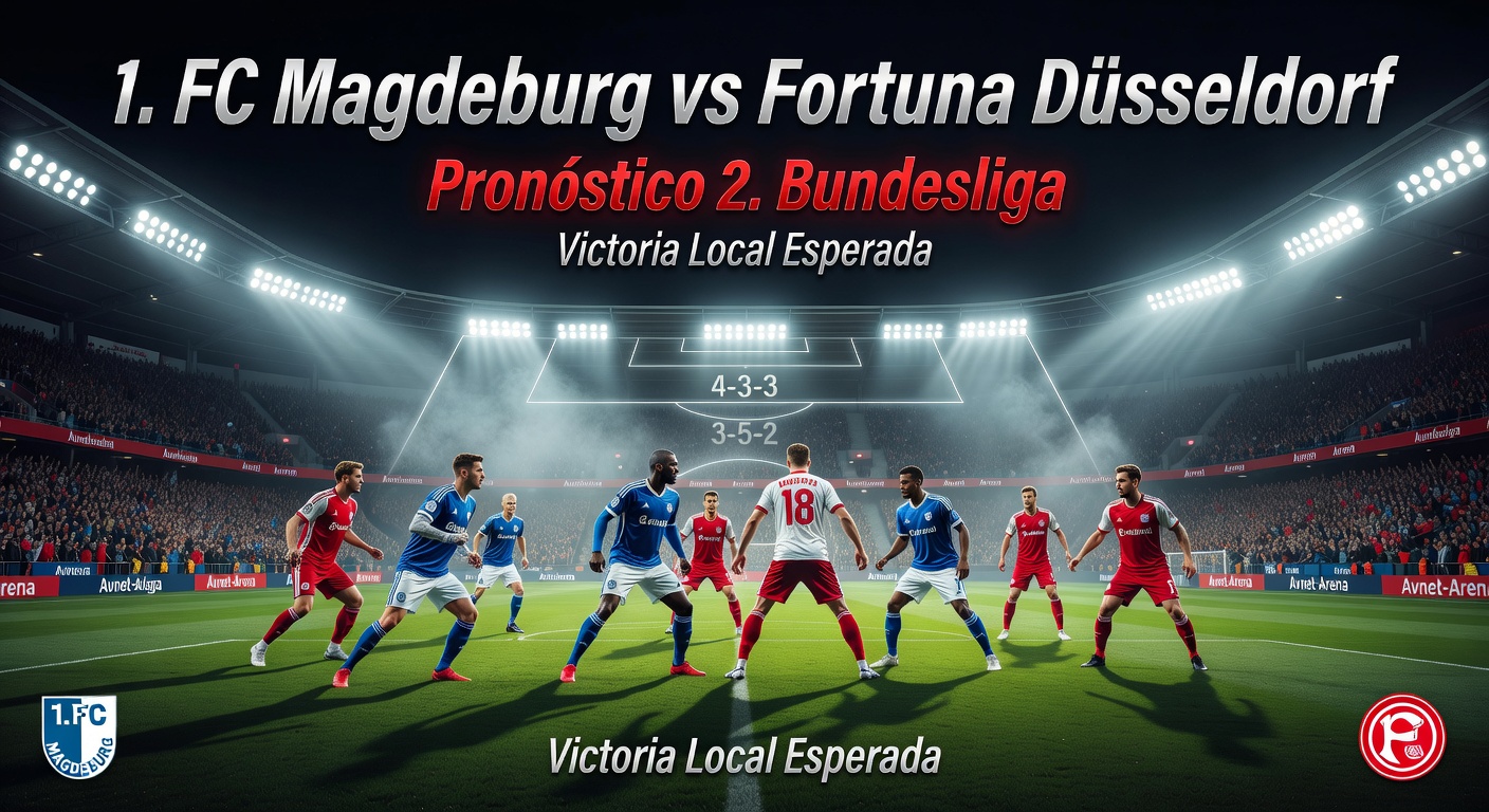1. FC Magdeburg vs Fortuna Düsseldorf Pronóstico / Prediction