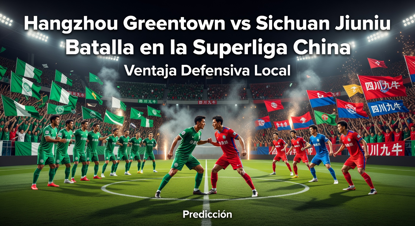 Hangzhou Greentown vs Sichuan Jiuniu Pronóstico / Prediction