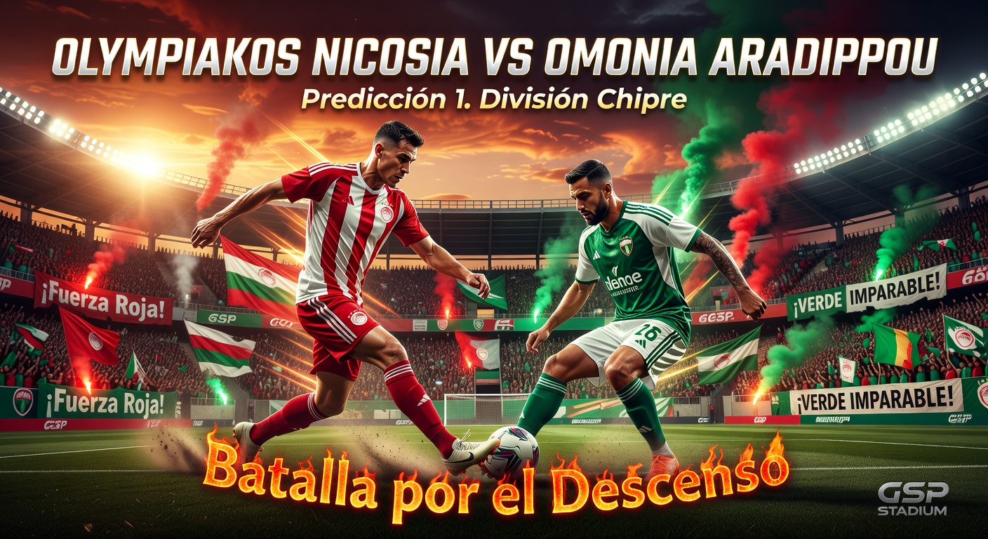 Olympiakos vs Omonia Aradippou Pronóstico / Prediction