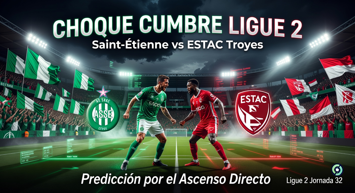Saint Etienne vs Estac Troyes Pronóstico / Prediction