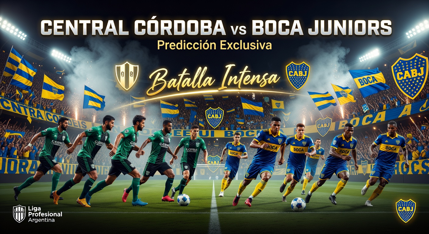 Central Cordoba de Santiago vs Boca Juniors Pronóstico / Prediction