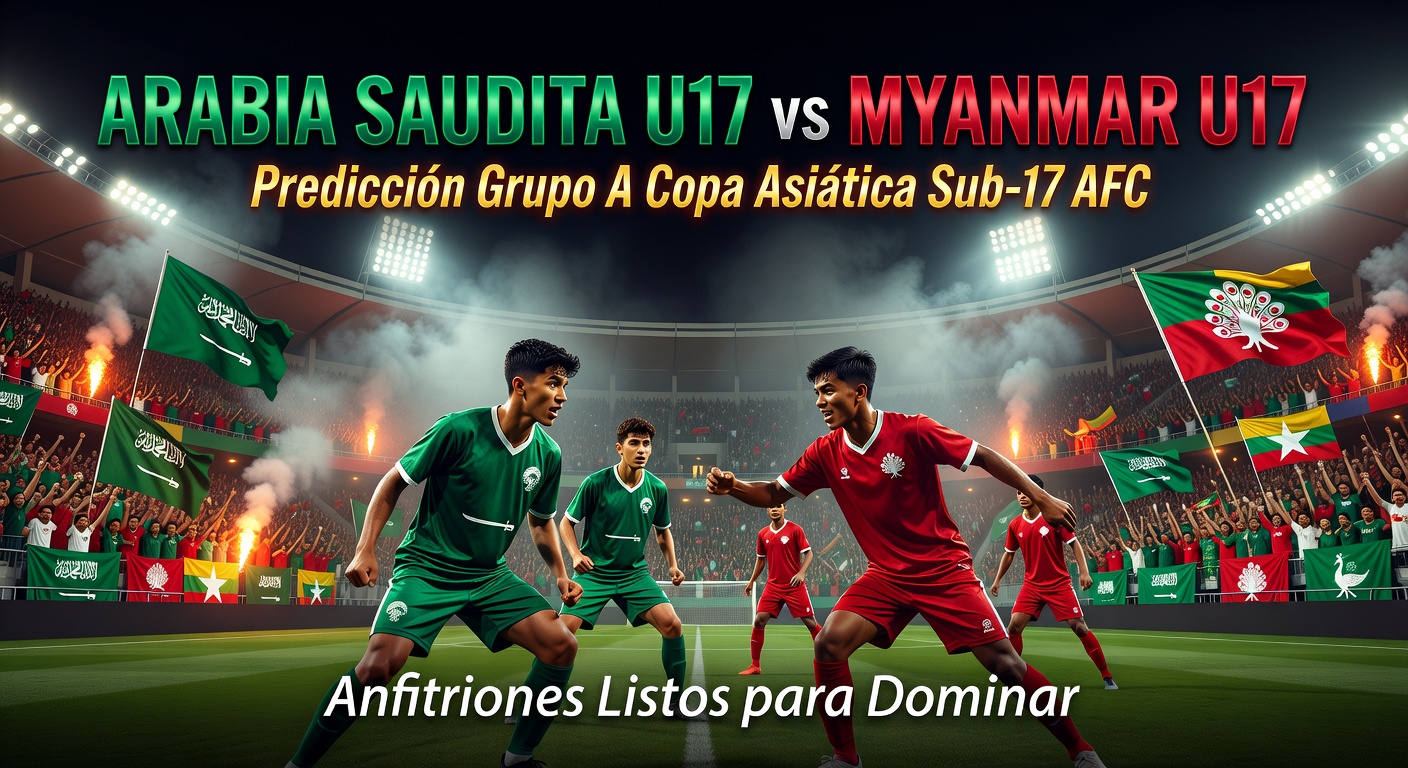 Saudi Arabia U17 vs Myanmar U17 Pronóstico / Prediction